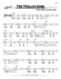 The Trolley Song von Judy Garland (Download) 