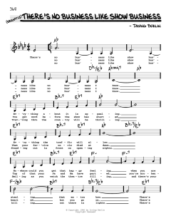 There's No Business Like Show Business von Irving Berlin (Download) 