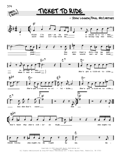 Ticket To Ride von The Beatles (Download) 