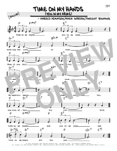 Time On My Hands von Mack Gordon (Download) 