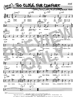 Too Close For Comfort von Jerry Bock (Download) 