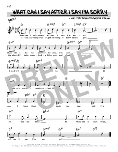 What Can I Say After I Say I'm Sorry von Abe Lyman (Download) 