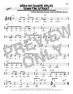 When My Sugar Walks Down The Street von Gene Austin (Download) 
