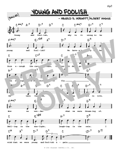 Young And Foolish von Albert Hague (Download) 