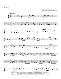 22 von Taylor Swift (Download) 