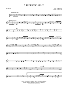 A Thousand Miles von Vanessa Carlton (Download) 