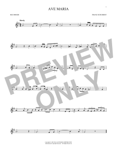Ave Maria, Op. 52, No. 6 (Download) 