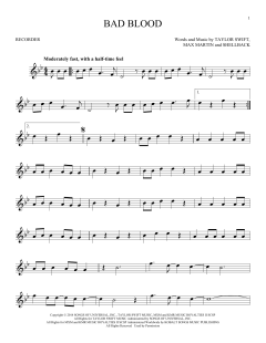 Bad Blood von Taylor Swift (Download) 