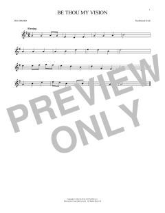 Be Thou My Vision von Mary E. Byrne (Download) 