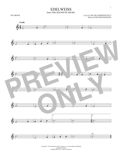Edelweiss von Richard Rodgers (Download) 