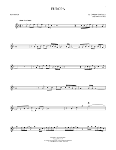 Europa von Carlos Santana (Download) 