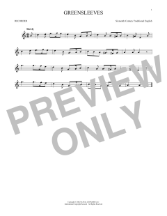 Greensleeves (Download) 