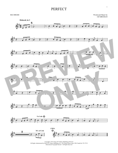 Perfect von Ed Sheeran (Download) 