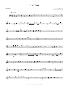 Sailing von Christopher Cross (Download) 