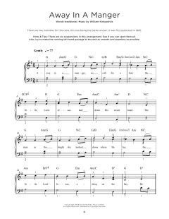 Away In A Manger von Traditional (Download) 
