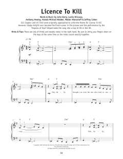 Licence To Kill von Gladys Knight (Download) 