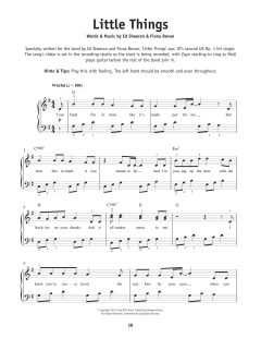 Little Things von One Direction (Download) 