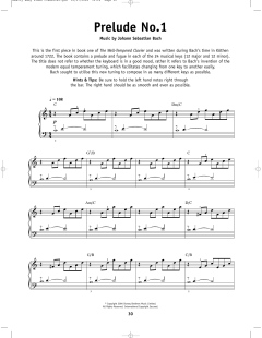 Prelude In C Major, BWV 846 von Johann Sebastian Bach (Download) 