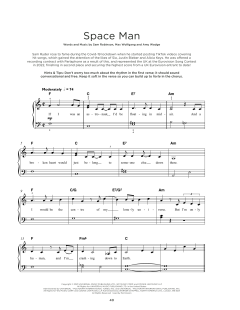 SPACE MAN von Sam Ryder (Download) 
