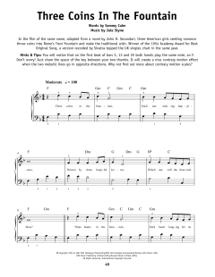Three Coins In The Fountain von Frank Sinatra (Download) 