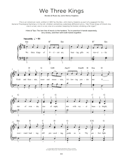 We Three Kings Of Orient Are (Download) 