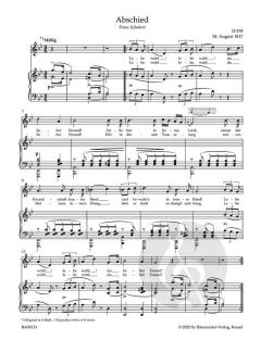 Lieder 11 von Franz Schubert 