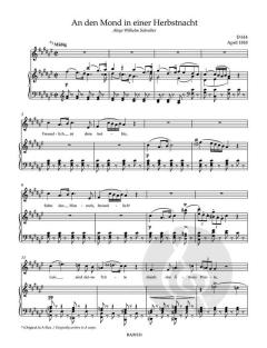 Lieder 11 von Franz Schubert 