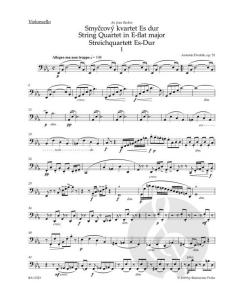 Streichquartett Nr. 10 Es-Dur op. 51 von Antonín Dvořák (Download) 