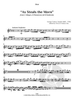 As Steals the Morn von Georg Friedrich Händel (Download) 