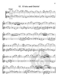 17 Flute Duets von Wolfgang Amadeus Mozart (Download) 