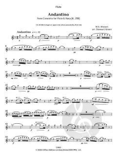 Andantino von Wolfgang Amadeus Mozart (Download) 