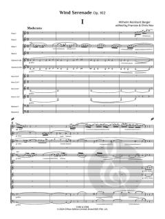 Wind Serenade op. 102 von Wilhelm Berger 