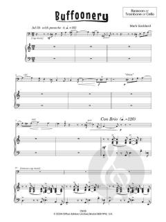 Buffoonery for Bassoon von Mark Goddard 