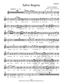 Salve Regina von Franz Schubert 