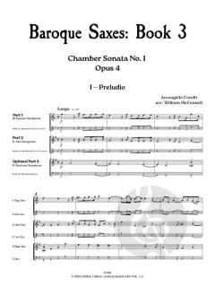 Baroque Saxes 3 von Arcangelo Corelli (Download) 