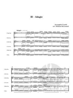 Baroque Saxes 3 von Arcangelo Corelli (Download) 
