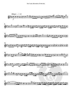 Baroque Saxes 7 von Georg Friedrich Händel (Download) 