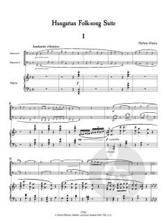 Hungarian Folk Song Suite von Helen Glatz (Download) 
