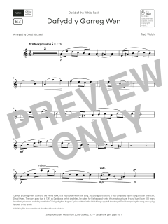 Dafydd y Garreg Wen von Trad. Welsh (Download) 