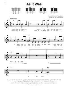 As It Was von Harry Styles (Download) 