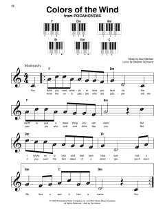 Colors Of The Wind von Vanessa Williams (Download) 
