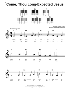 Come, Thou Long-Expected Jesus von Charles Wesley (Download) 