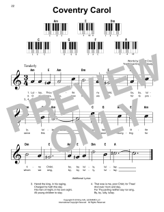 Coventry Carol von Robert Croo (Download) 