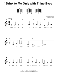 Drink To Me Only With Thine Eyes von Ben Jonson (Download) 