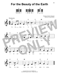 For The Beauty Of The Earth von Conrad Kocher (Download) 