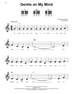 Gentle On My Mind von Glen Campbell (Download) 