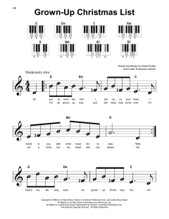 Grown-Up Christmas List von Amy Grant (Download) 