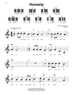 Honesty von Billy Joel (Download) 