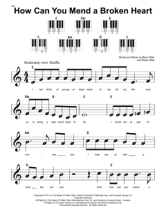 How Can You Mend A Broken Heart von Barry Gibb (Download) 