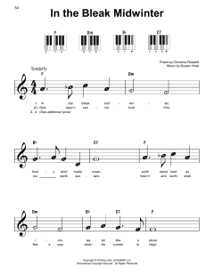 In The Bleak Midwinter von Gustav Holst (Download) 